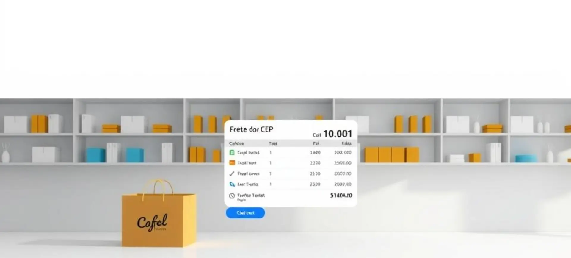 Frete por CEP para e-commerce otimizar checkout e experiência