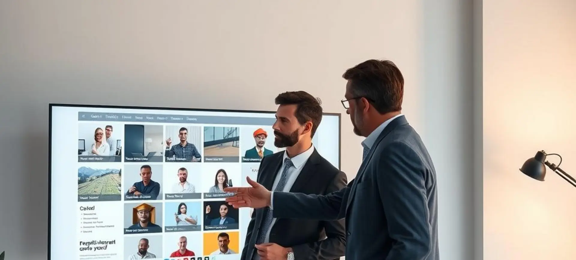 Portfólio para profissionais e empresas criar e gerenciar online